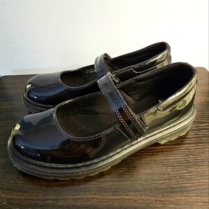 Doc Marten Mary Jane Patten Leather Size 4 Kids